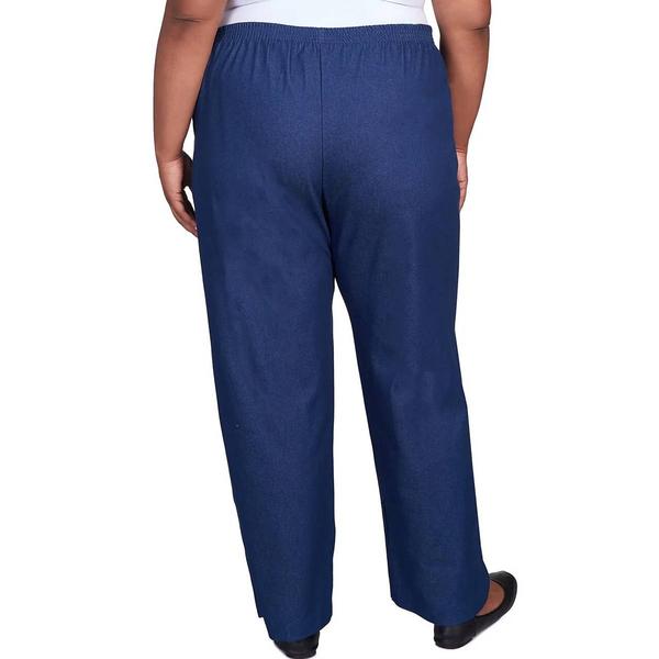 Plus Size Alfred Dunner Classics Denim Casual Pants - Average