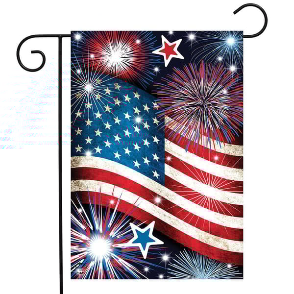 Stars and Stripes Patriotic Garden Flag - image 