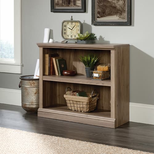 Sauder Select Collection 2 Shelf Bookcase - Salt Oak