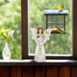Pavilion Elements Family Angel Figurine with Goldfinches - image 2