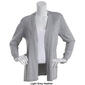 Womens 89th & Madison Long Sleeve Open Solid Cardigan - image 4