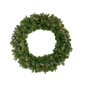 Northlight Pre-Lit Savannah Spruce Artificial Christmas Wreath - image 1