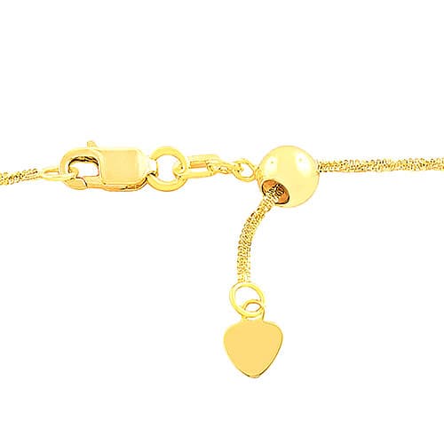 Gold Classics&#8482; 10kt. Yellow Gold Sparkle Necklace