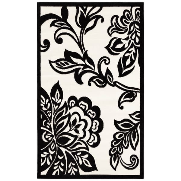 Linon Capri Floral Area Rug - 5x7 - image 