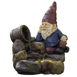 Resin Gnome Fountain
