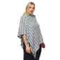 Plus Size White Mark Nixie Poncho Sweater - image 3