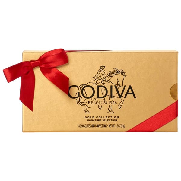 Godiva 8pc. Gold Ballotin Chocolate - image 