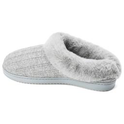 Womens Dearfoams® Rib Knit Clog Slippers