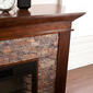 Southern Enterprises Simulated Stone Electric Fireplace - image 2