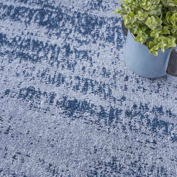 Nourison Essentials Abstract Indoor/Outdoor Square Rug