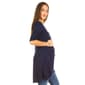 Plus Size White Mark Calla Embellished Maternity Tunic Top - image 2