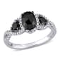 Radiant Rainbow(tm) 14kt. White Gold Round Diamond Ring - image 1