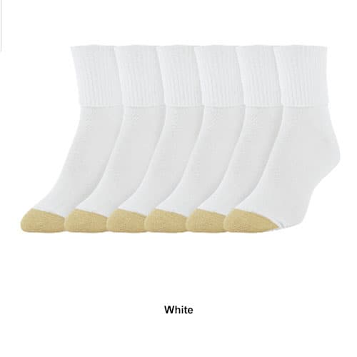 Secret® Ladies 3pk Comfort Top Quarter Socks, Fits shoe sizes 6-10 