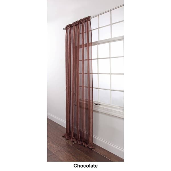 Whisper Satin Buff Panel Curtain