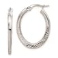 Gold Classics(tm) 14kt. White Gold Diamond Pattern Earrings - image 1