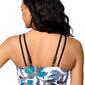 Womens Free Country Sunlit Floral Shirred Tankini Swim Top - image 4