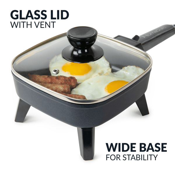 HomeCraft 7in. Electric Non-Stick Skillet