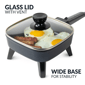 HomeCraft 7in. Electric Non-Stick Skillet - image 7