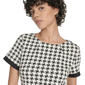 Womens Tommy Hilfiger Short Sleeve Houndstooth Knit Dress - image 4