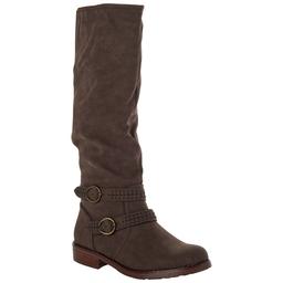 Womens XOXO Martin Boots - Dark Brown