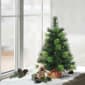 Puleo Pre-Lit 2ft. Gold Sac Artificial Christmas Tree - image 2