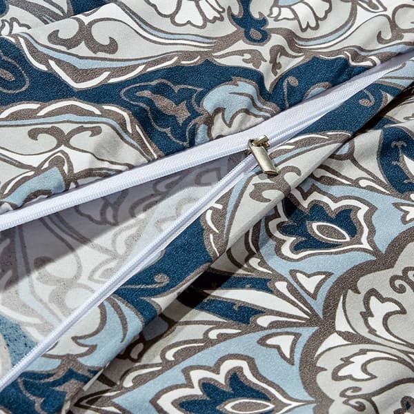 Bibb Home Alexander 4pc. Duvet & Down Alternative Comforter Set