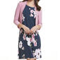 Petite Perceptions Elbow Sleeve Floral Jacket Dress - image 3