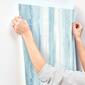 RoomMates&#174; Blue Watercolor Stripe Blue Peel & Stick Wallpaper - image 2