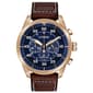 Mens Citizen&#40;R&#41; Avion Blue Dial Leather Strap Watch - CA4213-18L - image 1