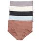 Womens Nautica 5pk. Mid Rise Brief Panties NT3750-5PKP - image 1