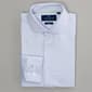 Mens Tom Baine Grey Dotted Fitted Traveler Dress Shirt - image 2