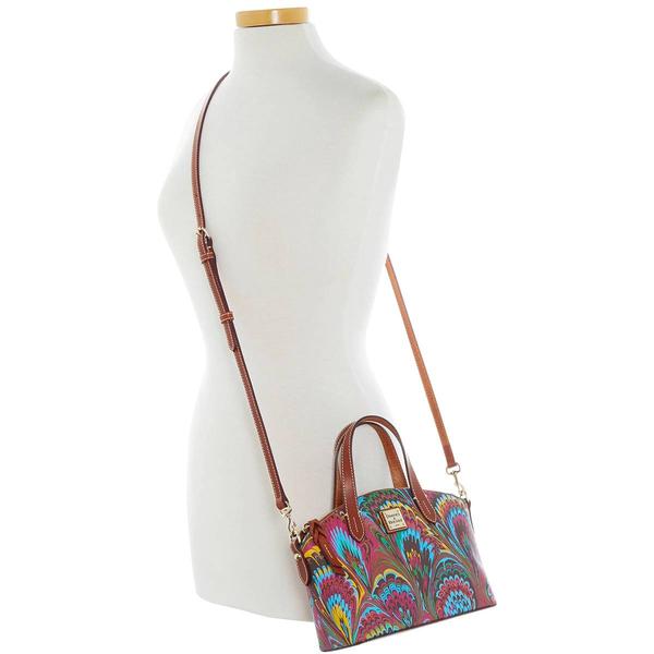 Dooney & Bourke Plumes Ruby Satchel