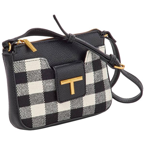 Tahari Chrystie Gingham Crossbody