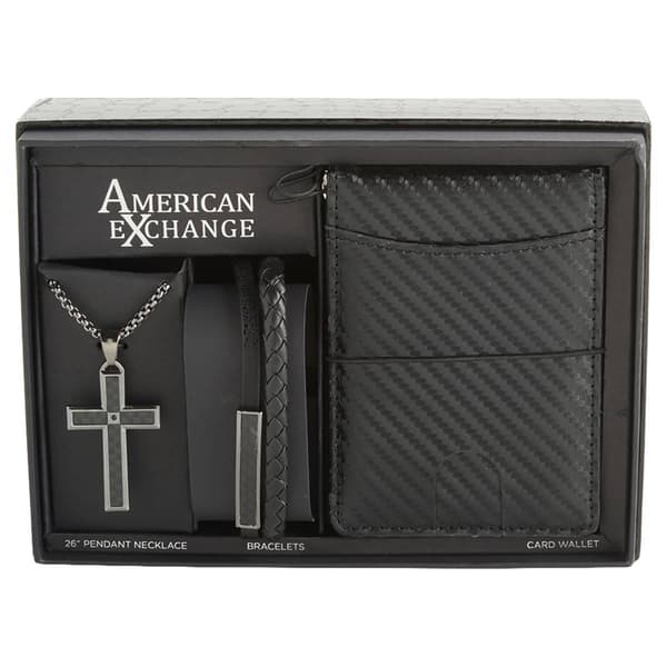 Mens Gentlemen''s Classics(tm) Necklace/Bracelet/Wallet Set - image 