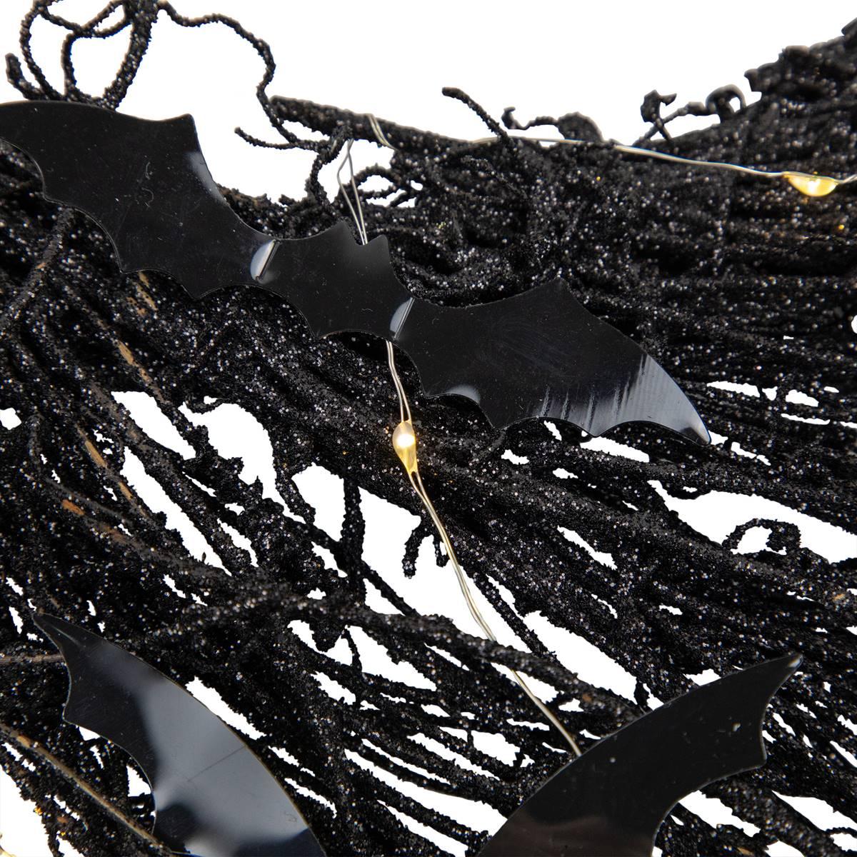 Northlight Seasonal 22in. Halloween Twig Wreath w/ Bats