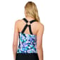 Womens Free Country Dreamy Floral Tankini Swim Top - image 2
