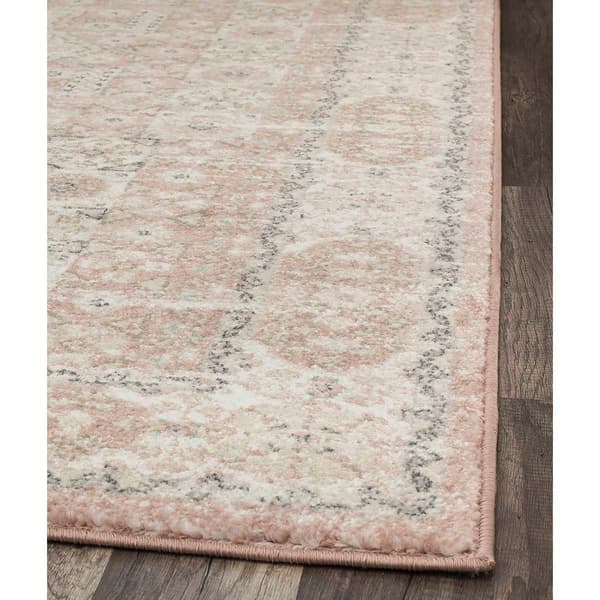 Rugs America™ Hailey Pink Lemonade Transitional Vintage Area Rug