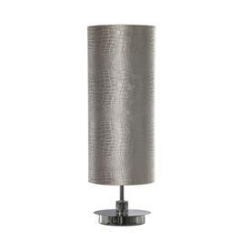 Fangio Lighting 20in. Cylinder Shade Table Lamp - Snake