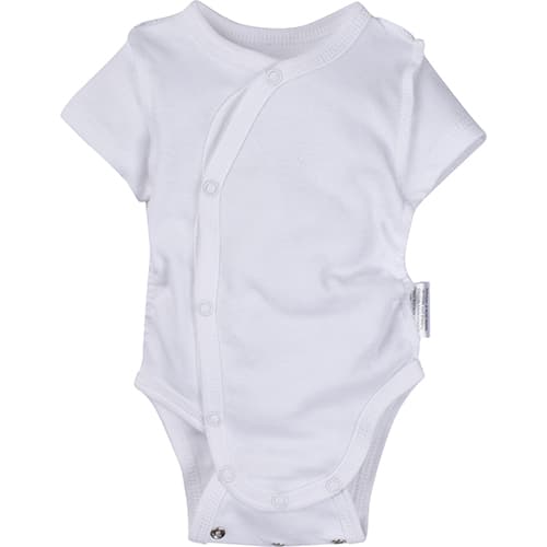 Baby Unisex (NB) MiracleWear White Bodysuit - image 