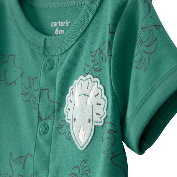 Baby Boy (3-24M) Carter''s® Dino Shorts Romper