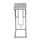 9th & Pike® Grey Metal and Wood Contemporary Accent Table - image 4