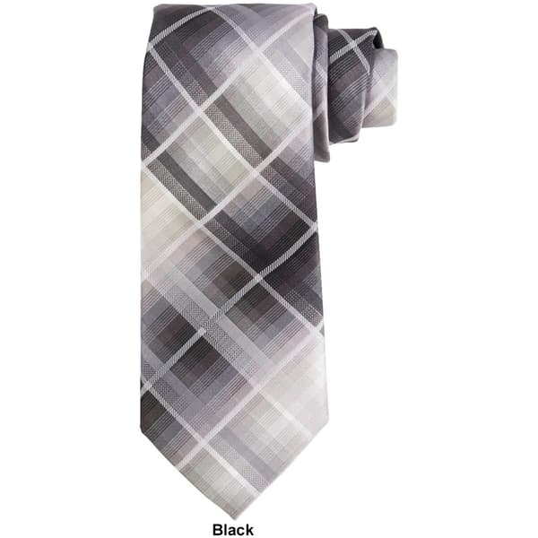 Mens Architect® Bus Plaid Tie