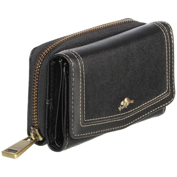 Womens Roots 73 RFID Wallet with Zipper Pocket