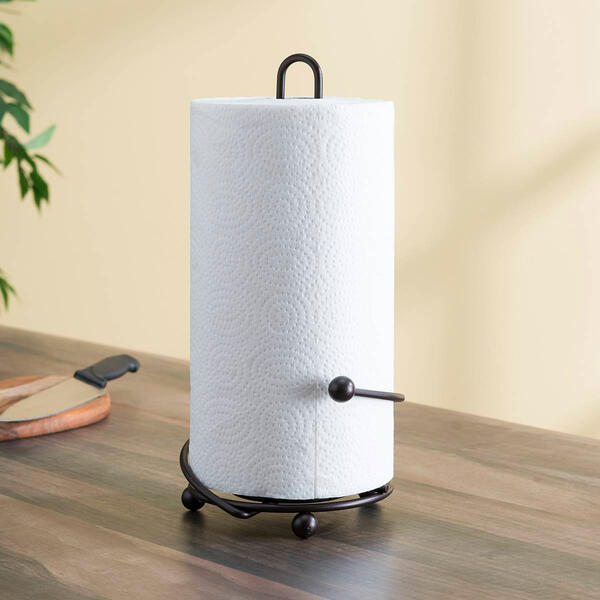 Home Basics Wire Paper Towel Holder - image 