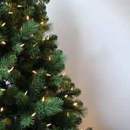7ft. Life Like Stockton Pine Pre-Lit Christmas Tree