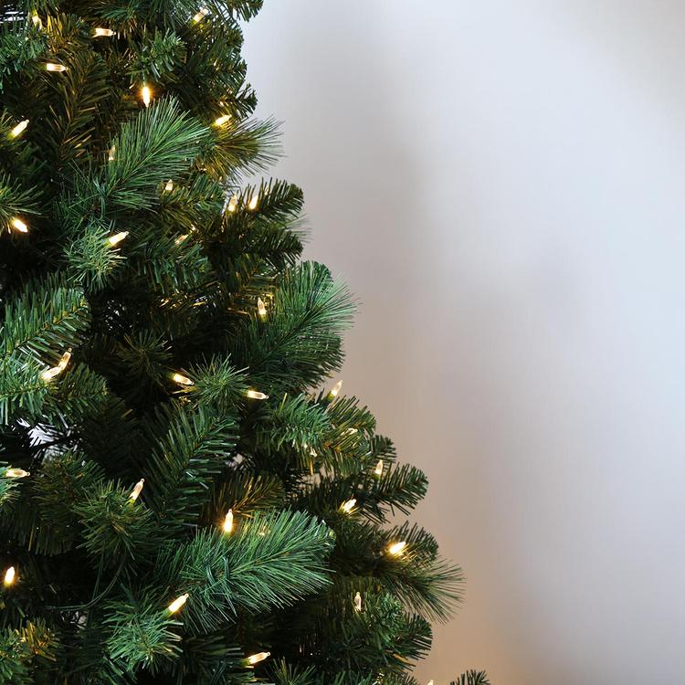 7ft. Life Like Stockton Pine Pre-Lit Christmas Tree