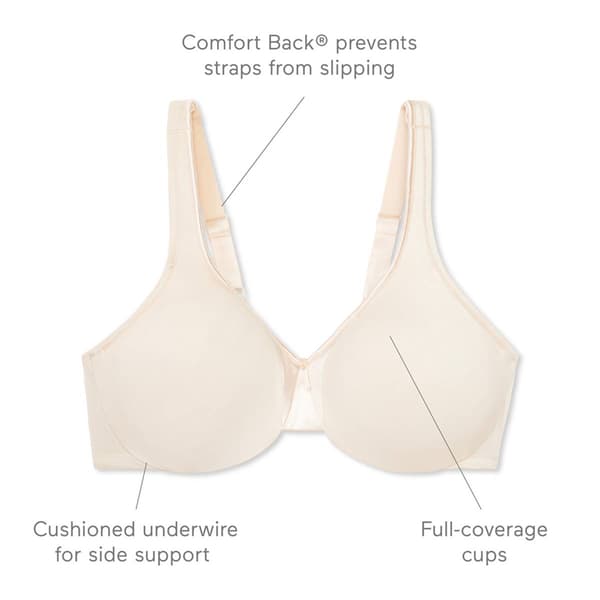 Womens Warners Signature Support Underwire Bras 35002A