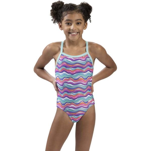Girls &#40;8-16&#41; Dolfin&#40;R&#41; Uglies Wiggle One Piece Swimsuits - image 