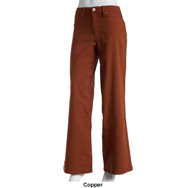 Juniors YMI&#174; Fitted Hyperstretch Wide Leg Pants