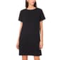 Womens MSK Short Sleeve Crepe Stud Shift Dress - image 3